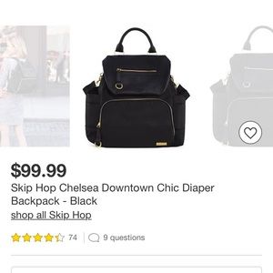 Skip hop Chelsea Diaper Backpack